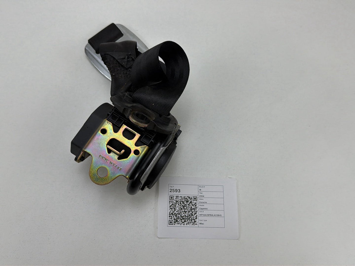 2003-2006 Porsche Cayenne Right Rear Passenger Seat Belt 7L0857806A OEM