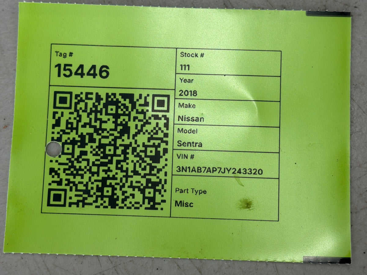 2013-2019 Nissan Sentra - Fuse Relay Box Module 284B7-3RA3E OEM