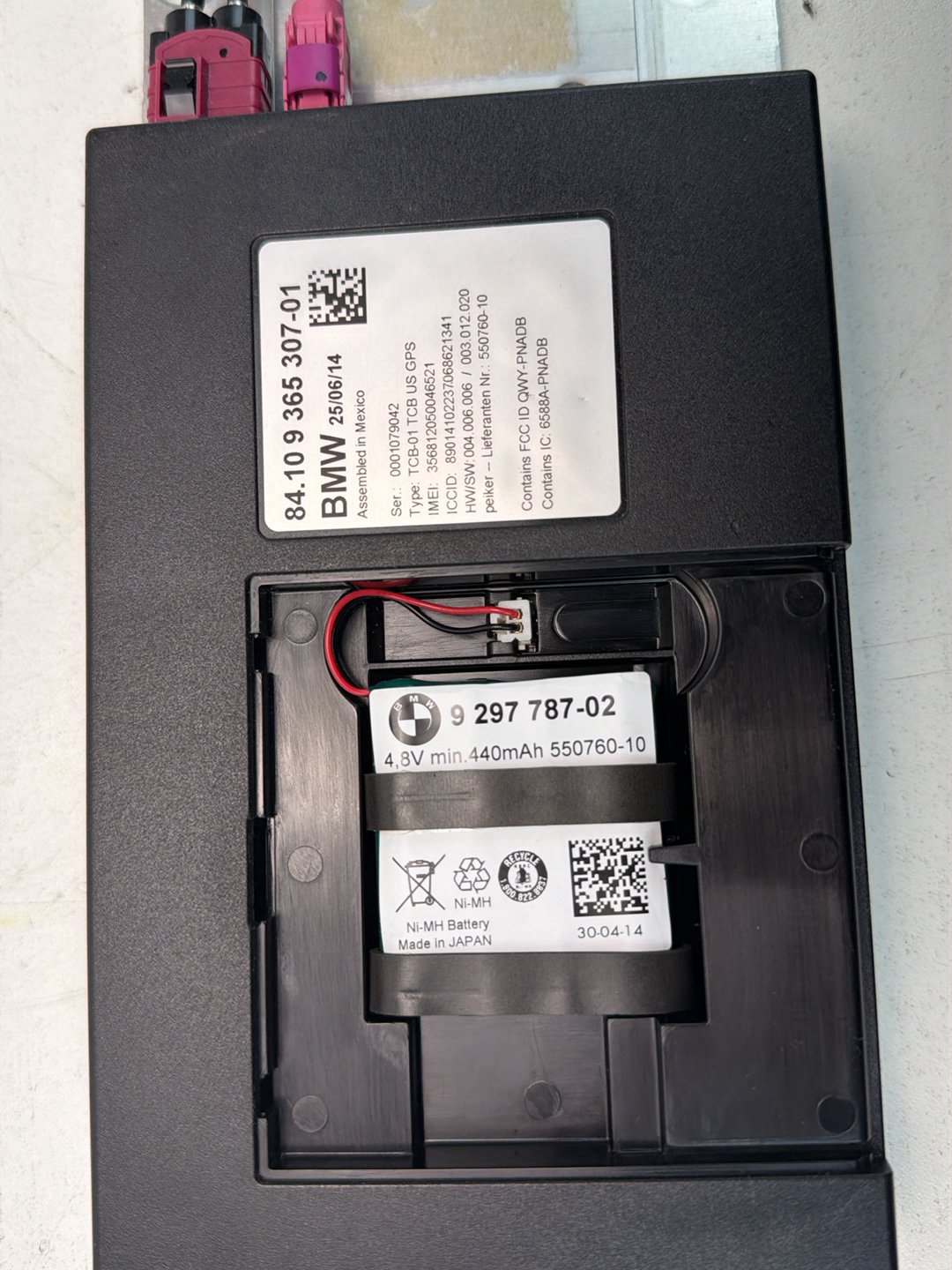 2014-2016 BMW 228i F22 Telematics Communication Control Module Unit 9297787 OEM