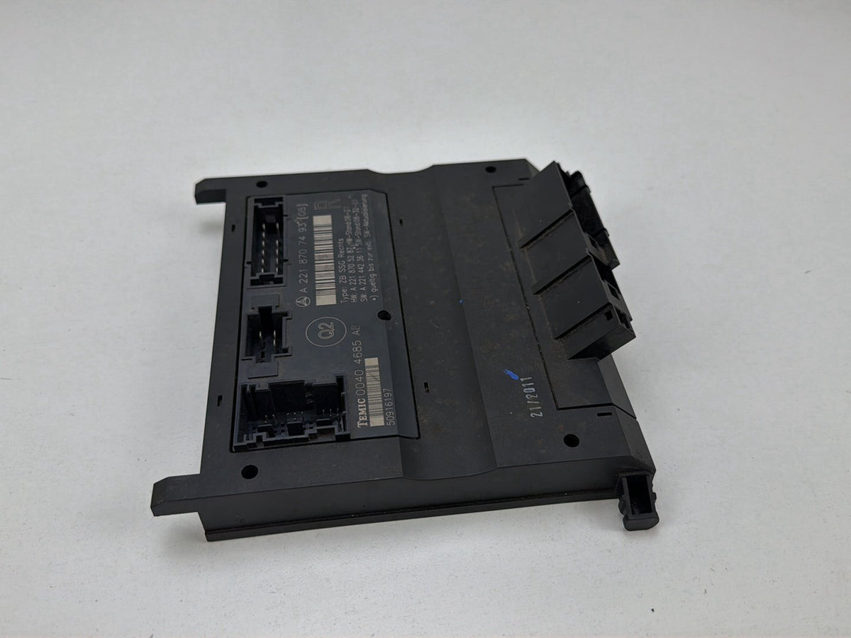 2007-2013 Mercedes-Benz S-Class W221 Front Right Under Seat Control Module OEM