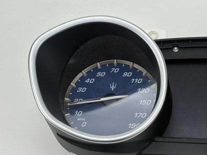 2014-2017 Maserati Ghibli Speedometer Instrument Gauge Cluster 670030640 OEM