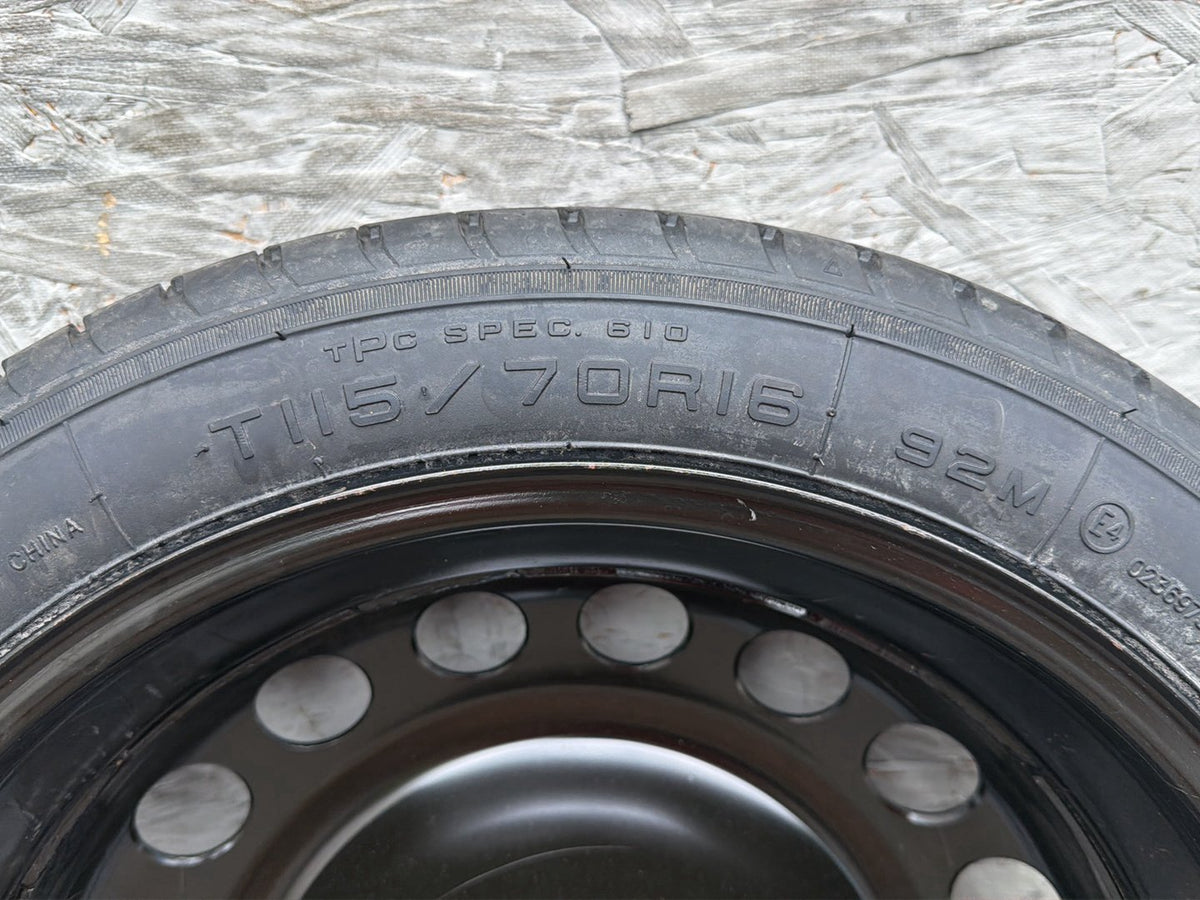 2012-2020 Chevrolet Sonic Compact Spare Tire Wheel Rim T115/70R16 OEM