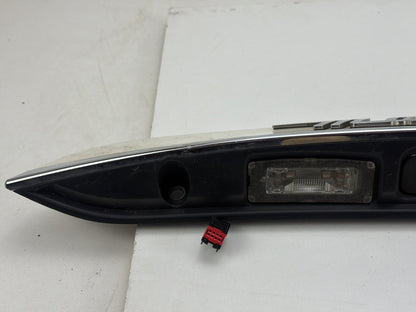 2014-2017 Maserati Ghibli Trunk Lid License Plate Light Moulding w/ Camera OEM