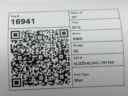 2011-2013 BMW X5 Telematics Bluetooth Communication Module 9257163 OEM