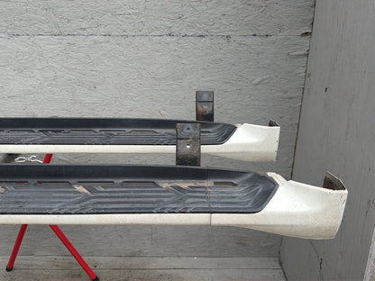 2011-2013 Infiniti QX56- Left/Right Side Skirt Running Board Step Plate Set OEM