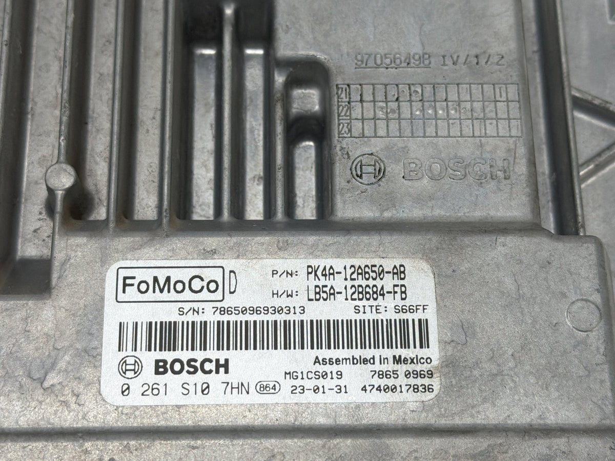 2023-2024 Ford Transit-250 Engine Control Module Unit ECU PK4A-12A650-AB OEM