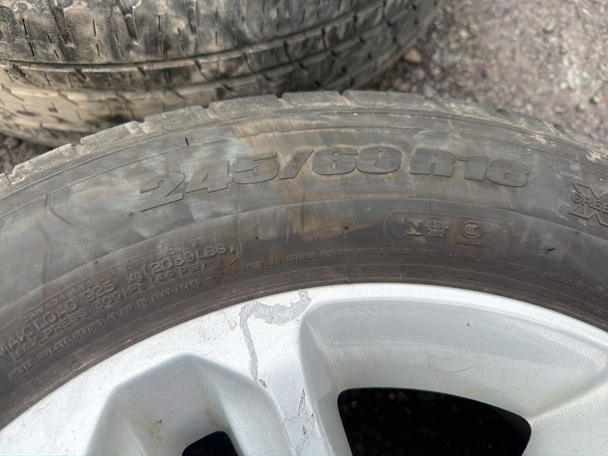 2015-2019 Ford Escape Double Spoke Alloy Tire Wheel Rim Set of 4 245/60R18 OEM