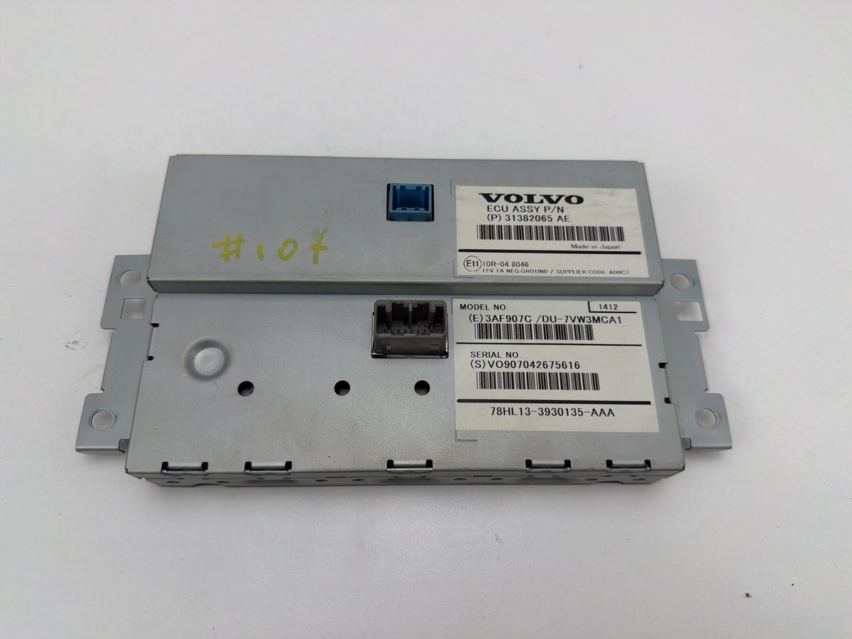 2011-2018 Volvo S60 Dash Information Radio Display Screen 31382065 OEM