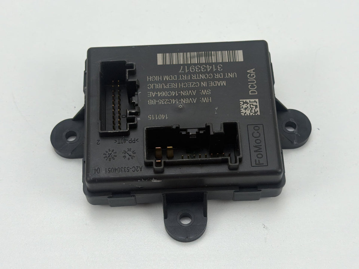 2011-2018 Volvo S60 Front Left Driver Side Door Control Module ECU 31433917 OEM