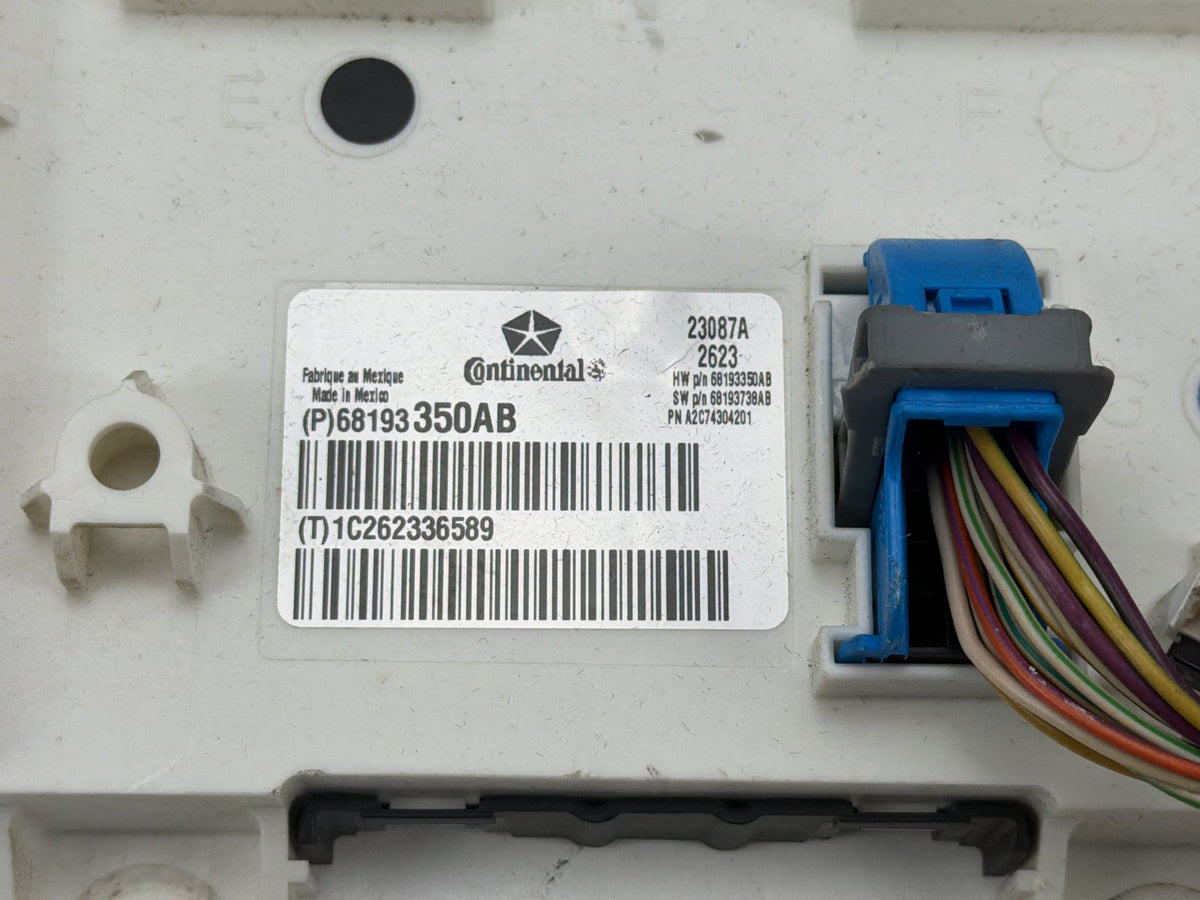 2014 Jeep Grand Cherokee Body Control Module BCM 68193350AB OEM