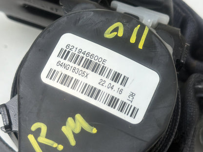 2013-2018 Nissan Altima Rear Center Middle Lap/Shoulder Seat Belt Retractor OEM