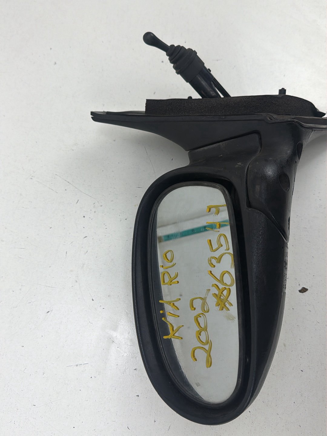 2001-2002 Kia Rio Front Left Driver Side View Door Mirror E13010133 OEM