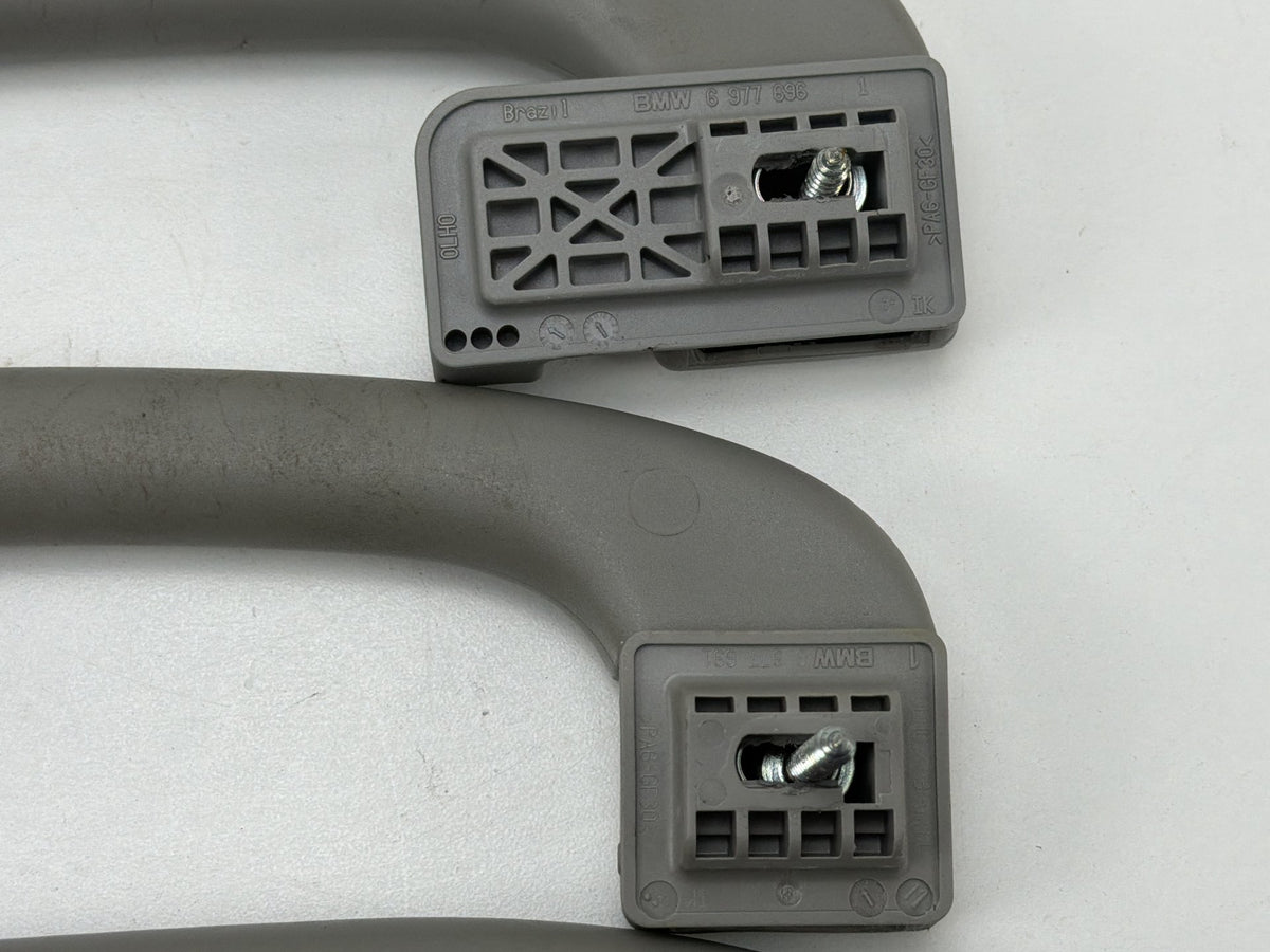 2007-2013 BMW X5 Ceiling Roof Grab Handle Assist Grip Set of 3 6977696 OEM