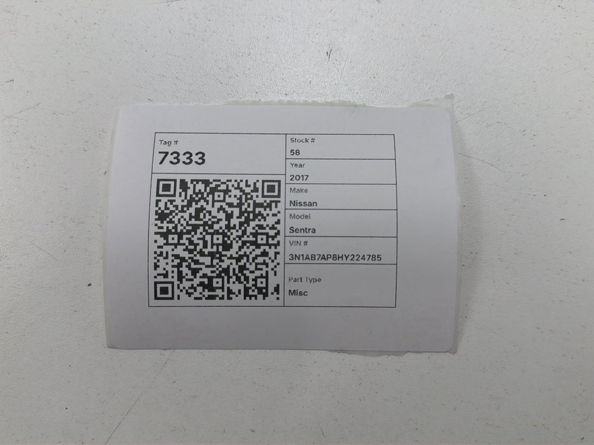 2017-2019 Nissan Sentra A/C Control Module/Amplifier 27760-9AM1A OEM