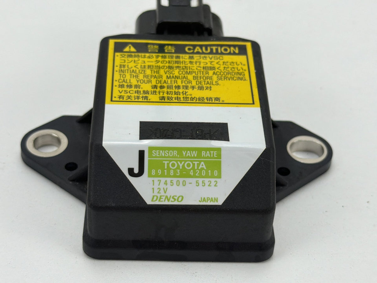 2007-2009 Lexus ES350 V40 Stability Steering Yaw Rate Control Sensor Module OEM