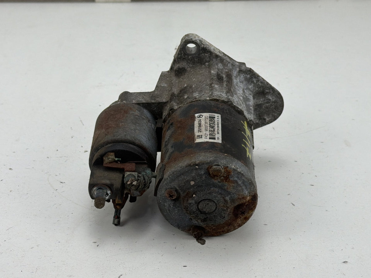 2011-2016 Chevrolet Cruze Starter Motor 25194634 OEM