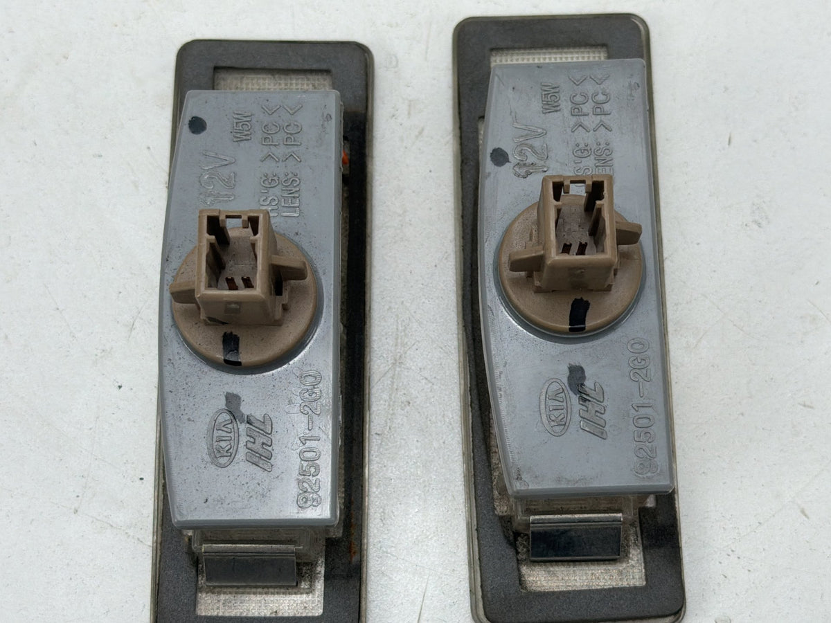 2017-2022 Kia Sportage Rear Left And Right License Plate Light Lamps Pair OEM