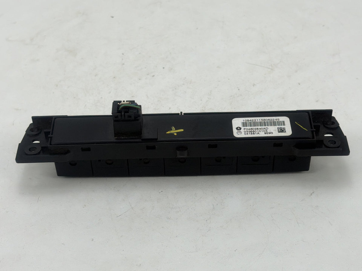 2008-2010 Jeep Grand Cherokee Seat Heated Control Switch P04602840AD OEM