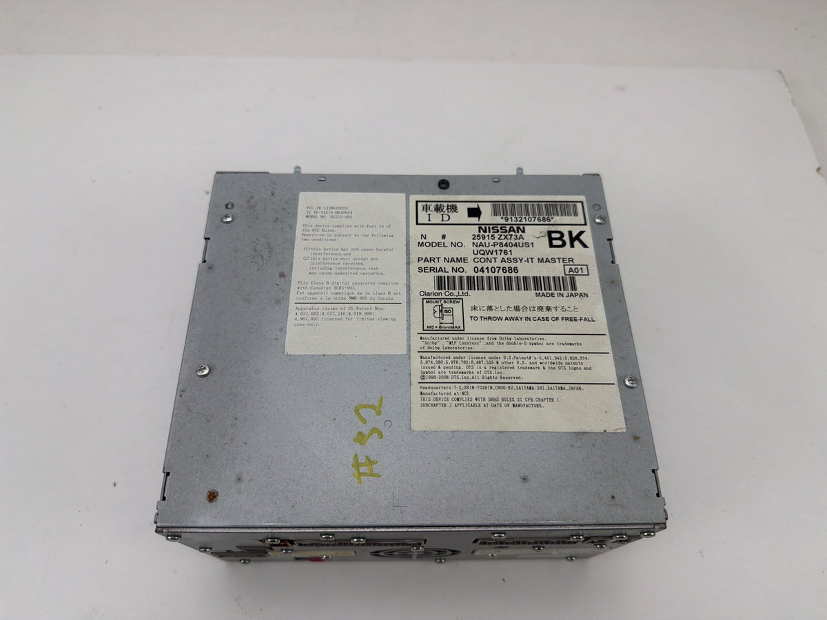 2011-2013 Infiniti QX56 AM FM Radio Stereo CD Player Receiver Unit OEM