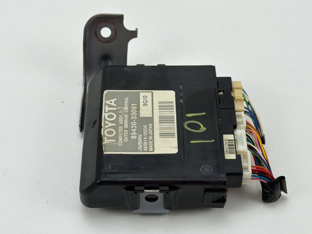 2007-2012 Lexus ES350 Outer Mirror Control Computer Module ECU 89430-33091 OEM