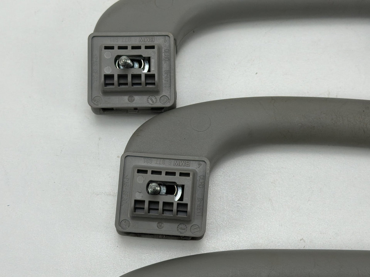 2007-2013 BMW X5 Ceiling Roof Grab Handle Assist Grip Set of 3 6977696 OEM