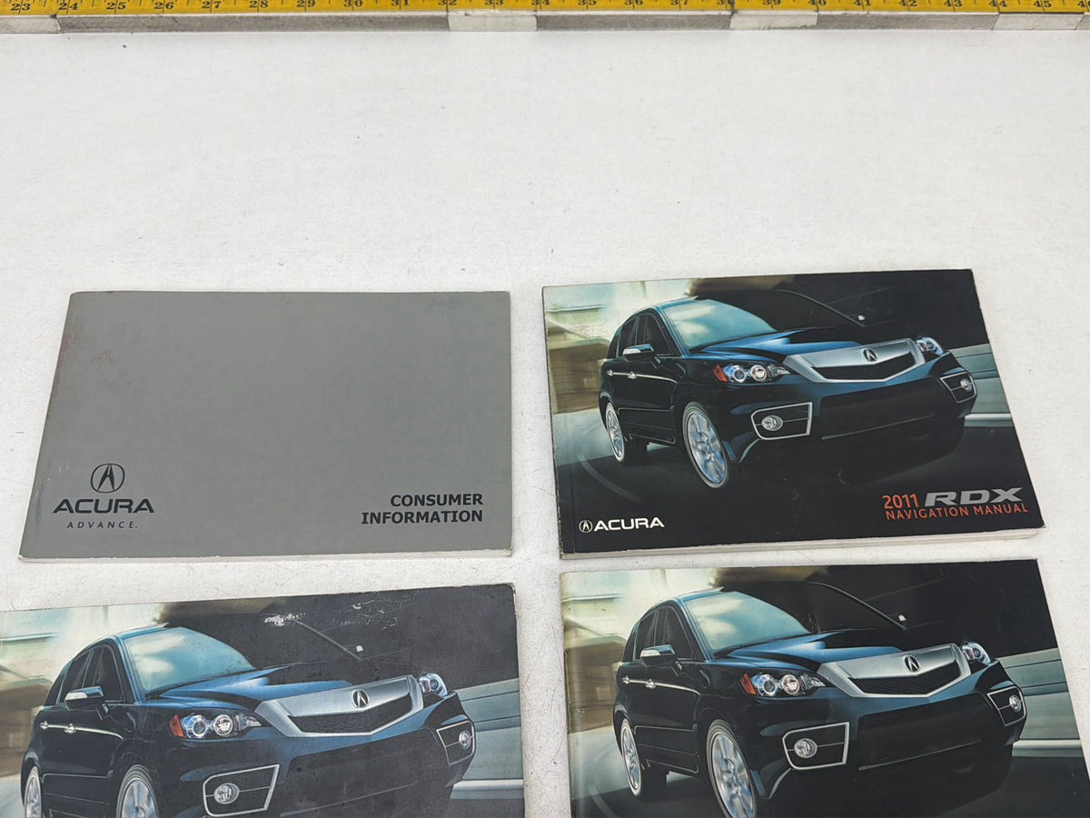 2011 Acura RDX Owners Manual Set Portfolio Case Books User Guide OEM