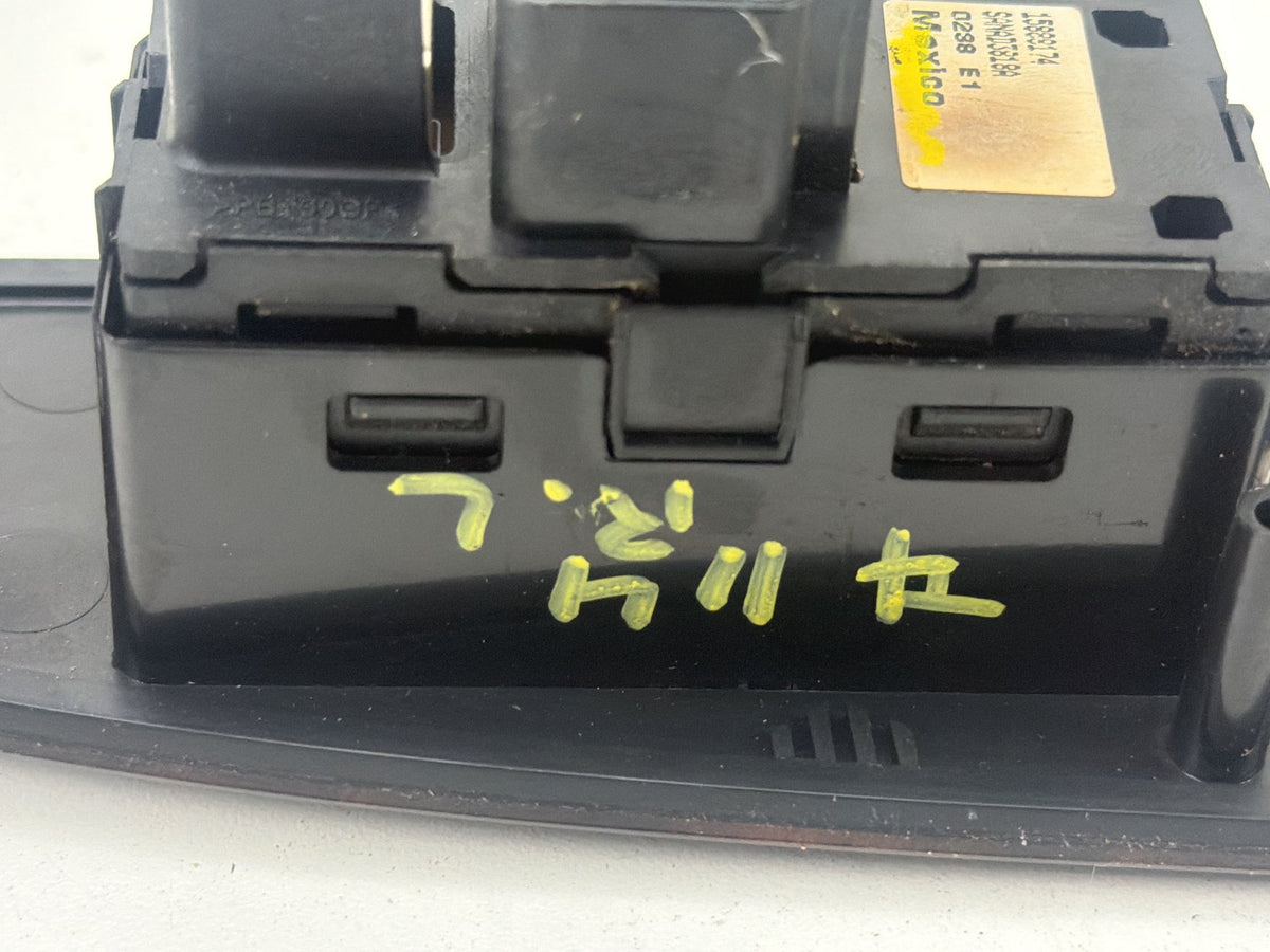 2007-2014 GMC DENALI GMT900 Rear Left Driver Side Power Window Switch OEM