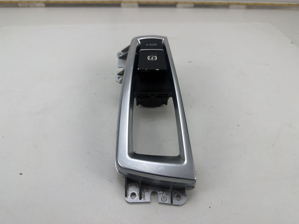 2011-2016 BMW 550i xDrive Central Console Parking Brake Switch With Trim OEM
