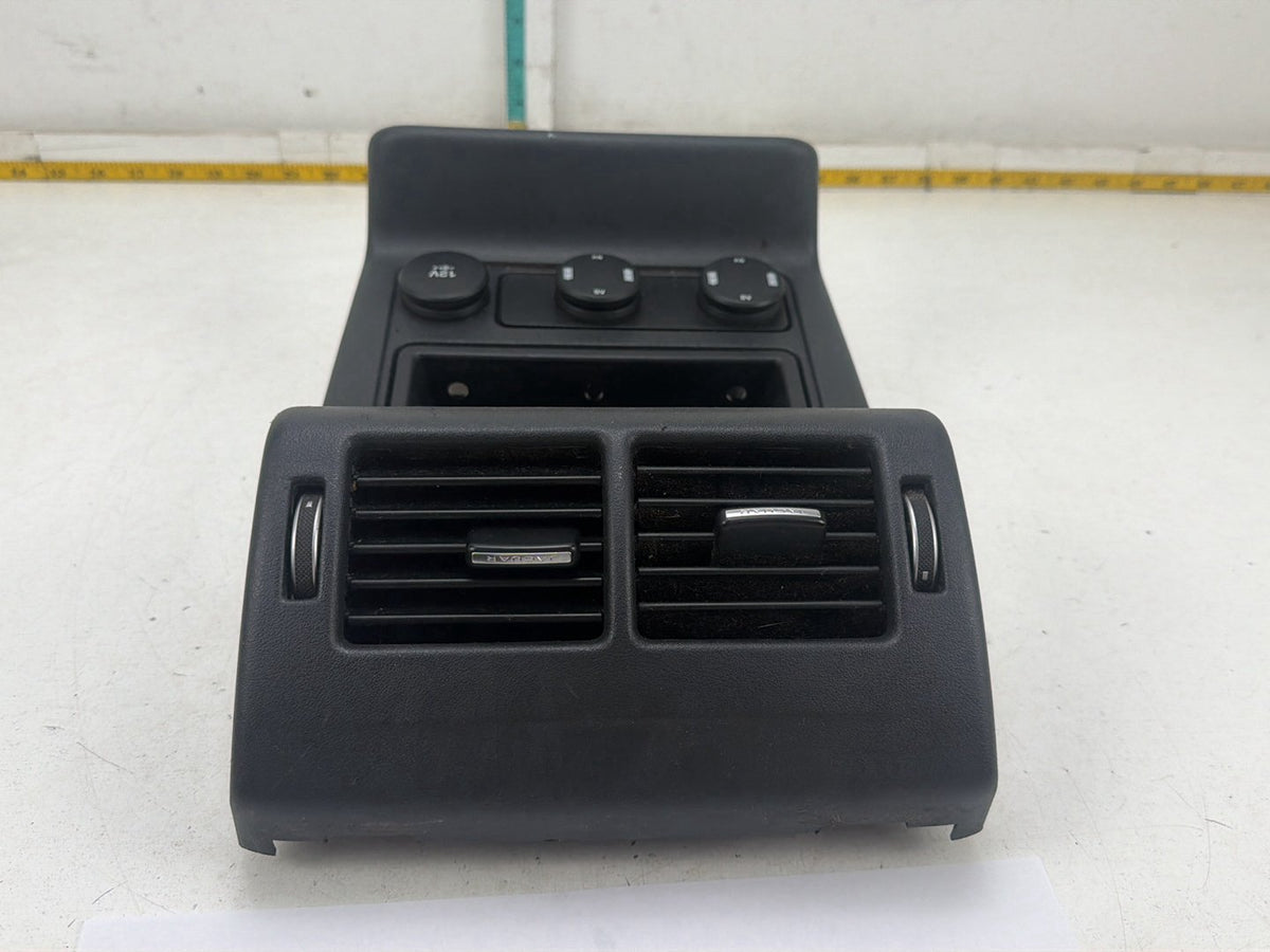 2017-2020 Jaguar F-Pace Rear Center Console Back Trim w/ Air Vent Grille OEM