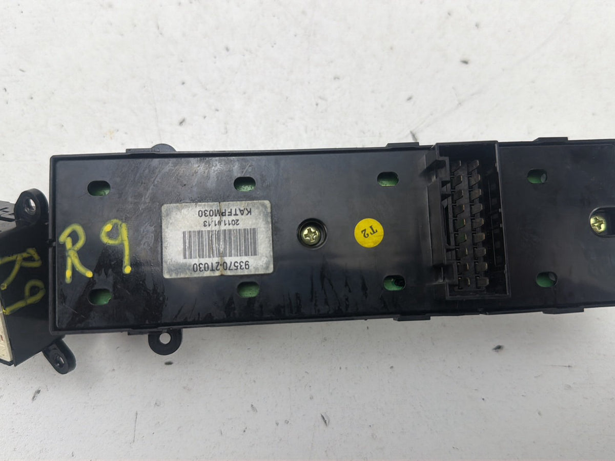 2011-2013 Kia Optima Driver's Door Lock & Window Control Switch 93570-2T030 OEM