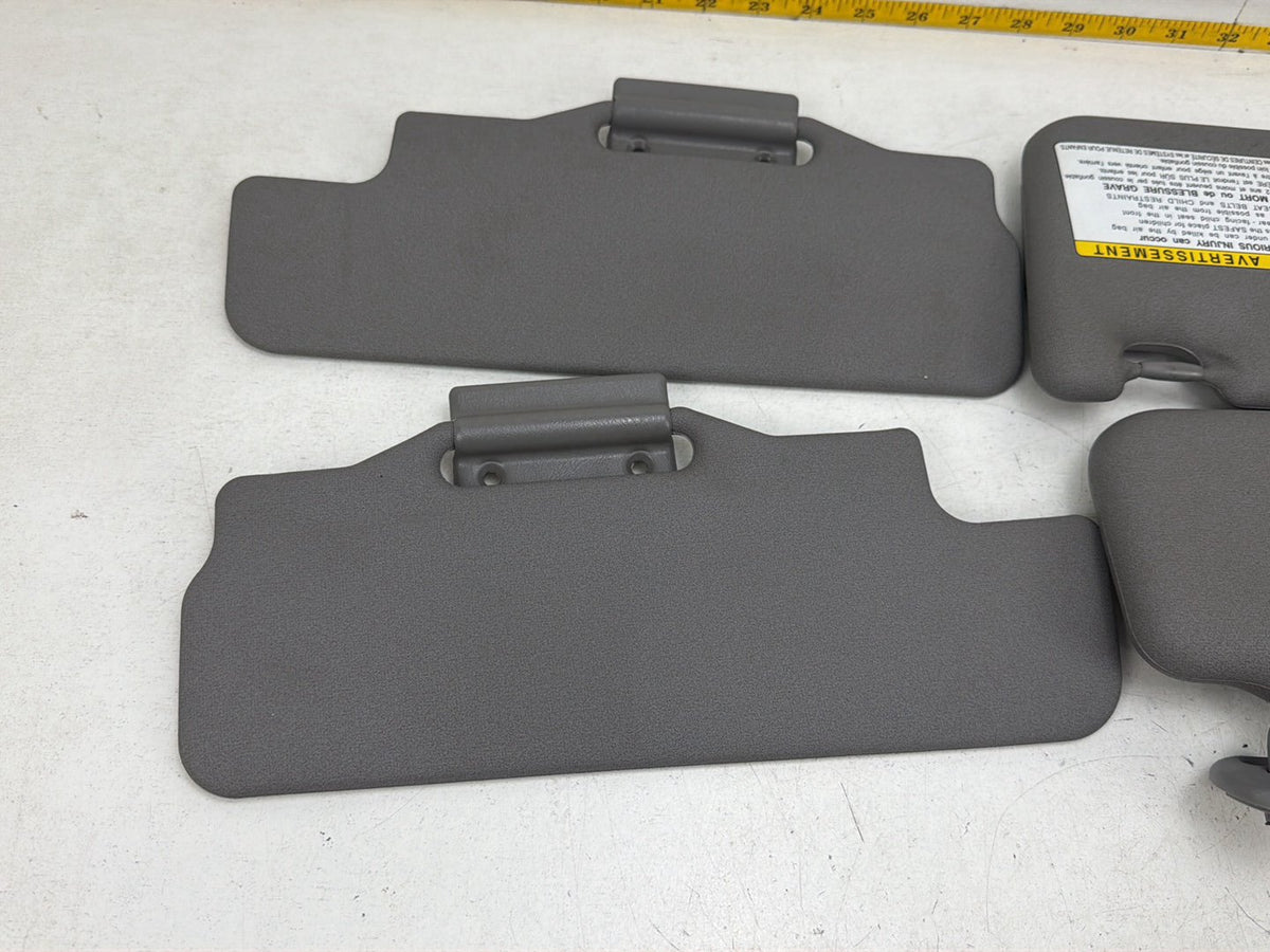 2003-2009 Toyota 4Runner Front Left & Right Side Sun Visor Shade Pair Set OEM
