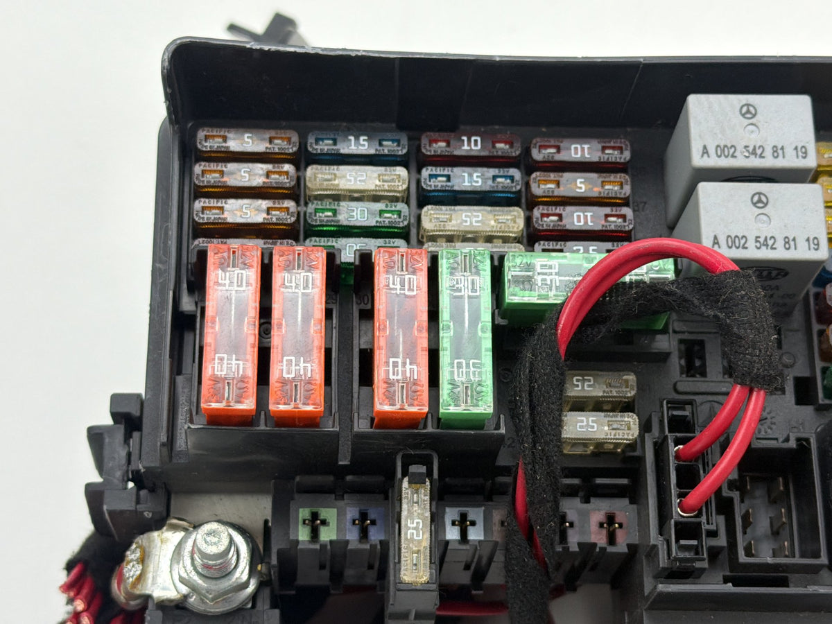 2006-2013 Mercedes-Benz R350 Rear SAM Fuse Relay Box 1645403372 oEM