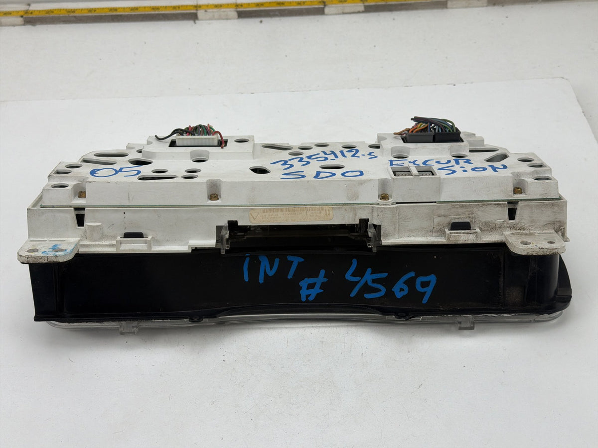 2002-2005 Ford Excursion Speedometer Instrument Cluster F81F-10B885-AB OEM