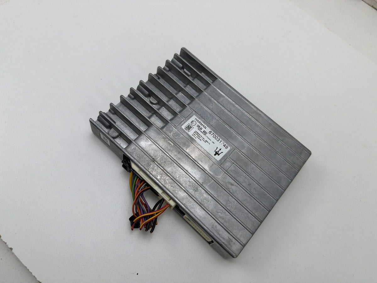 2014-2017 Maserati Quattroporte Premium Audio System Amplifier 670031749 OEM