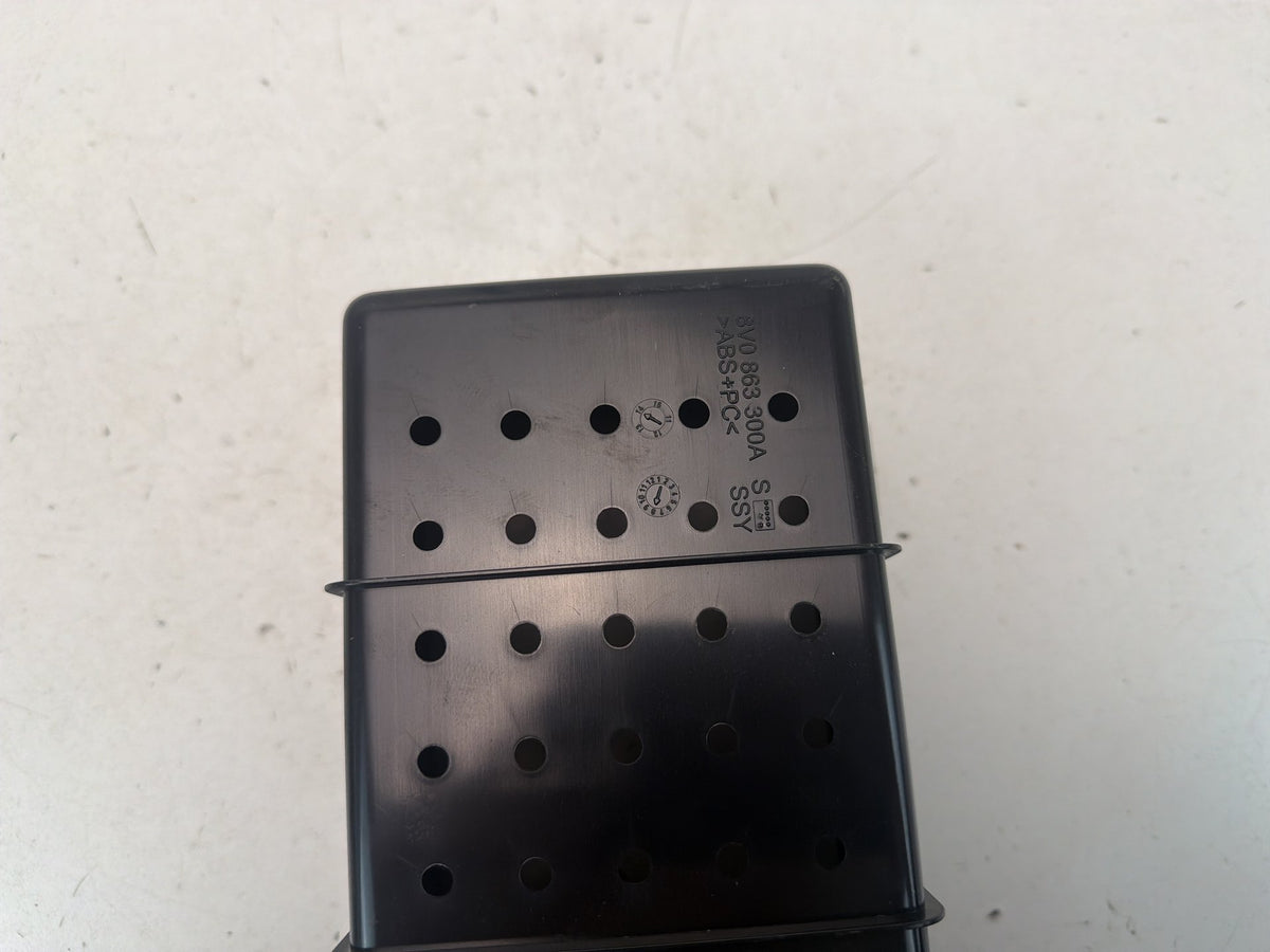 2015-2019 Audi A3 Center Console Storage Tray 8V0863300A OEM