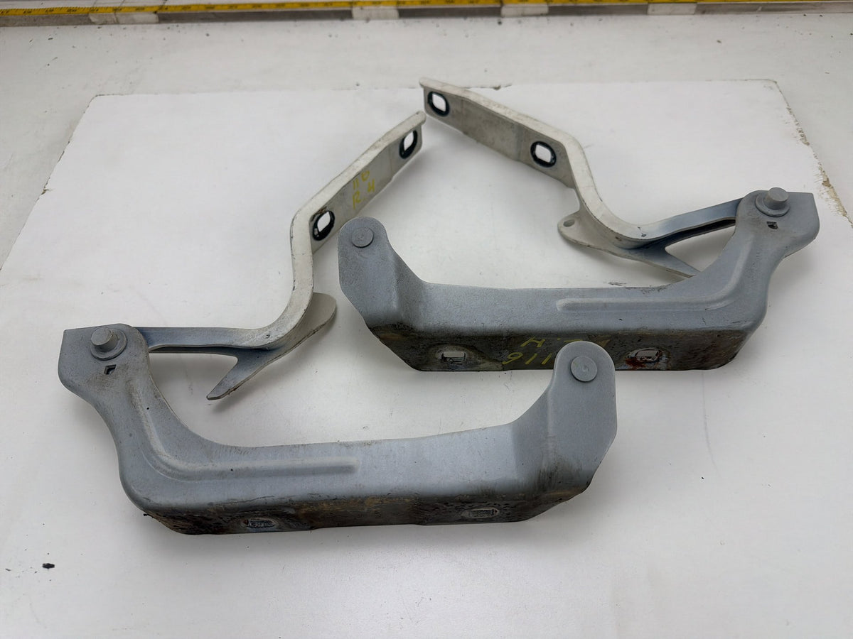2014-2020 Maserati Ghibli III M157 Left & Right Side Hood Hinge Set of 2 OEM