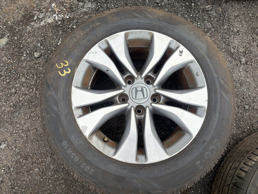 2012-2014 Honda CR-V Split Spoke Alloy Tire Wheel Rim Set of 4 205/65R16 OEM