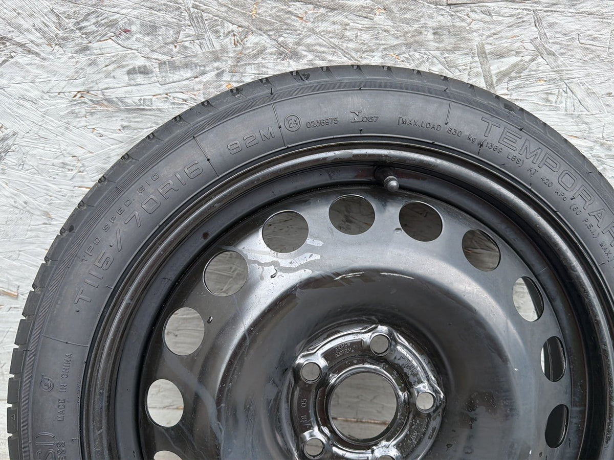 2012-2020 Chevrolet Sonic Compact Spare Tire Wheel Rim T115/70R16 OEM