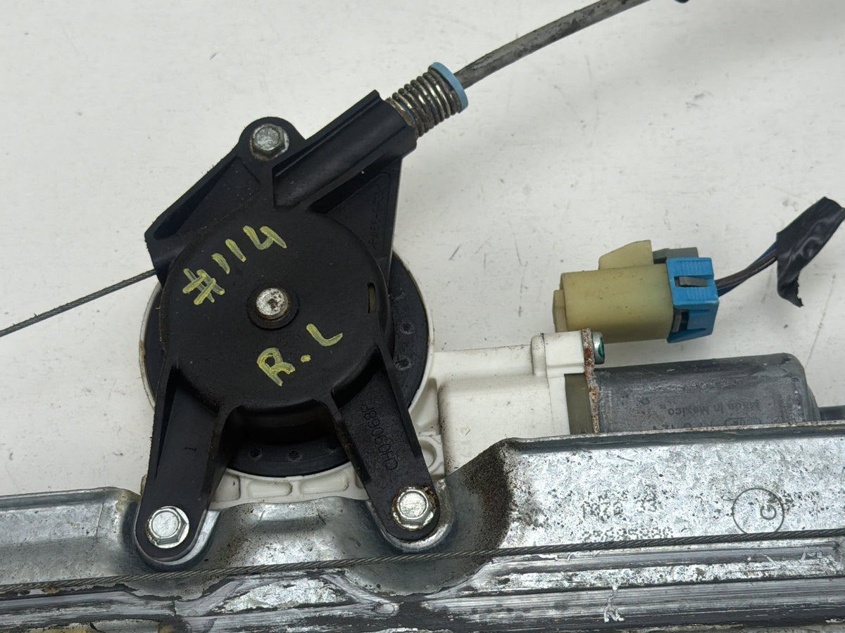 2007-2014 GMC Yukon XL 1500 Rear Left Driver Side Window Regulator Motor OEM