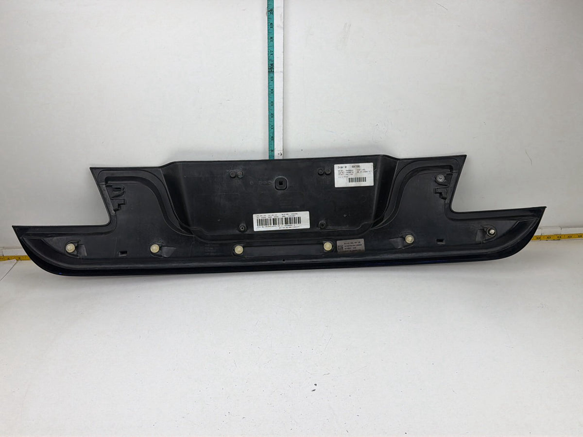 2009-2015 BMW 740i Rear Trunk Lid Centre Garnish License Plate Trim Panel OEM