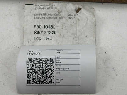 2016-2018 Honda Civic Engine Computer/ ECU Contorl Module 37820-5AN-L62 OEM