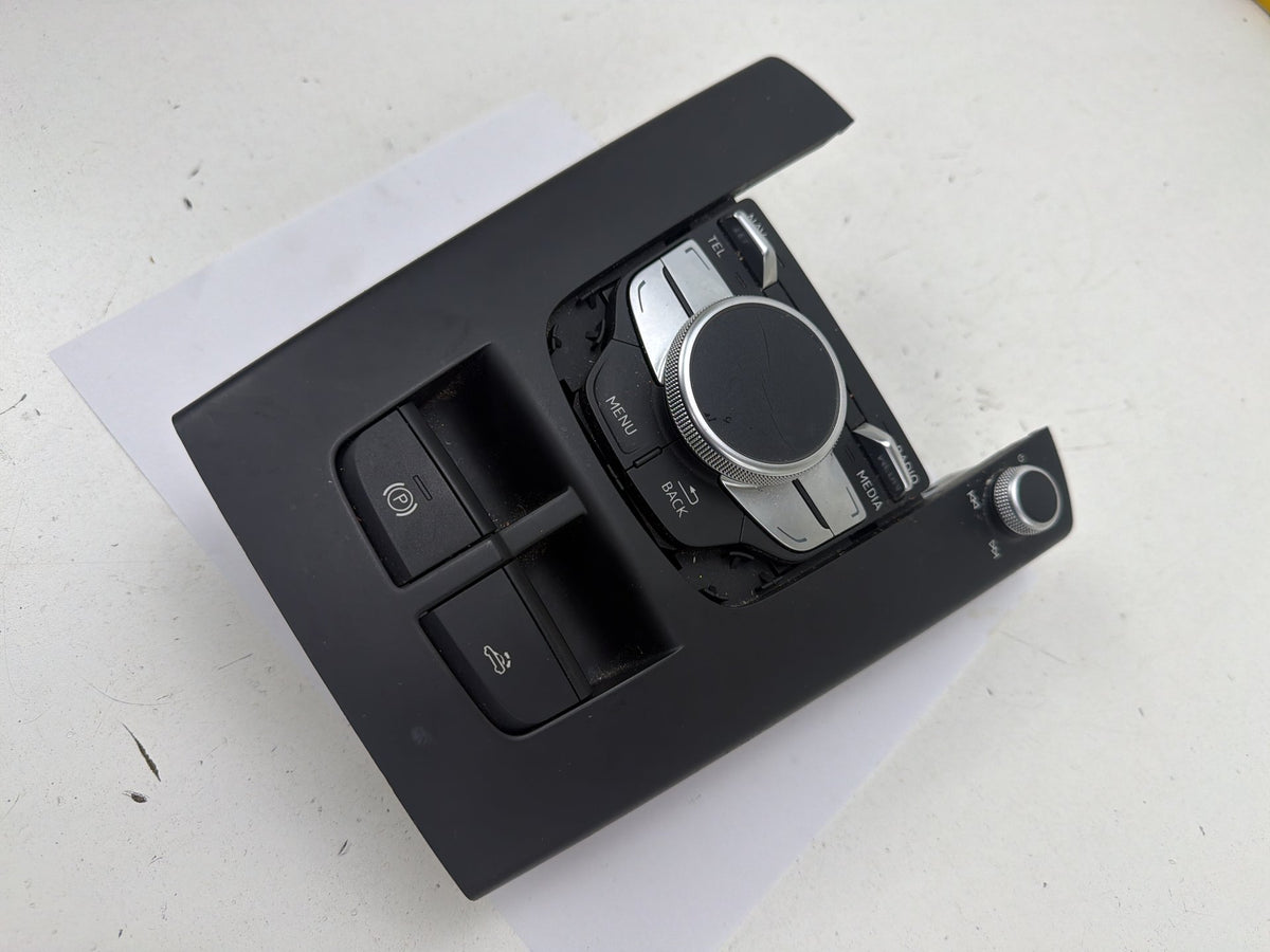 2015-2017 Audi A3 MMI Navigation Media Radio Control Switch Panel 8V0919614S OEM