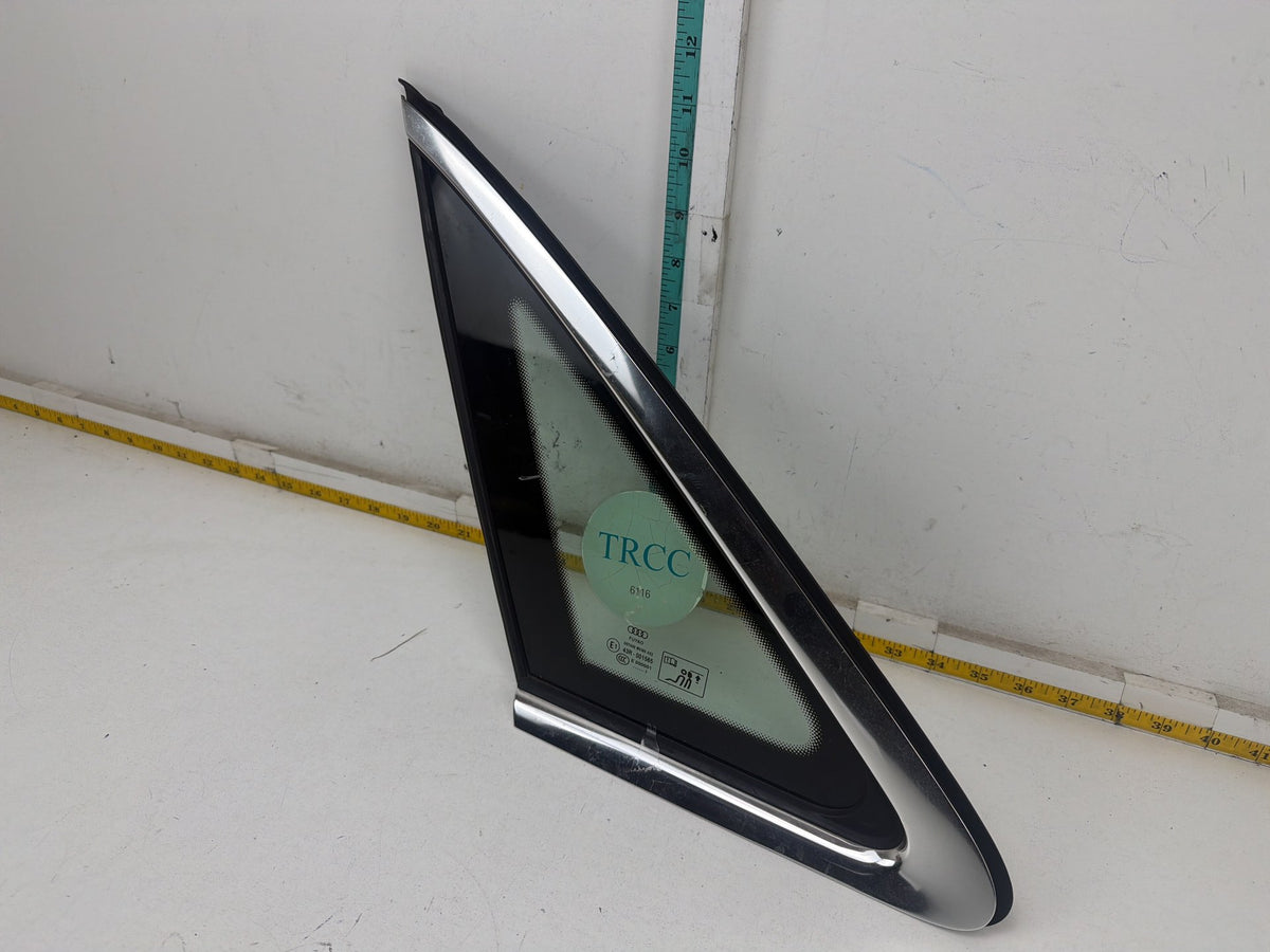 2017-2019 Audi A4 Sedan Rear Left Driver Side Quarter Window Glass OEM