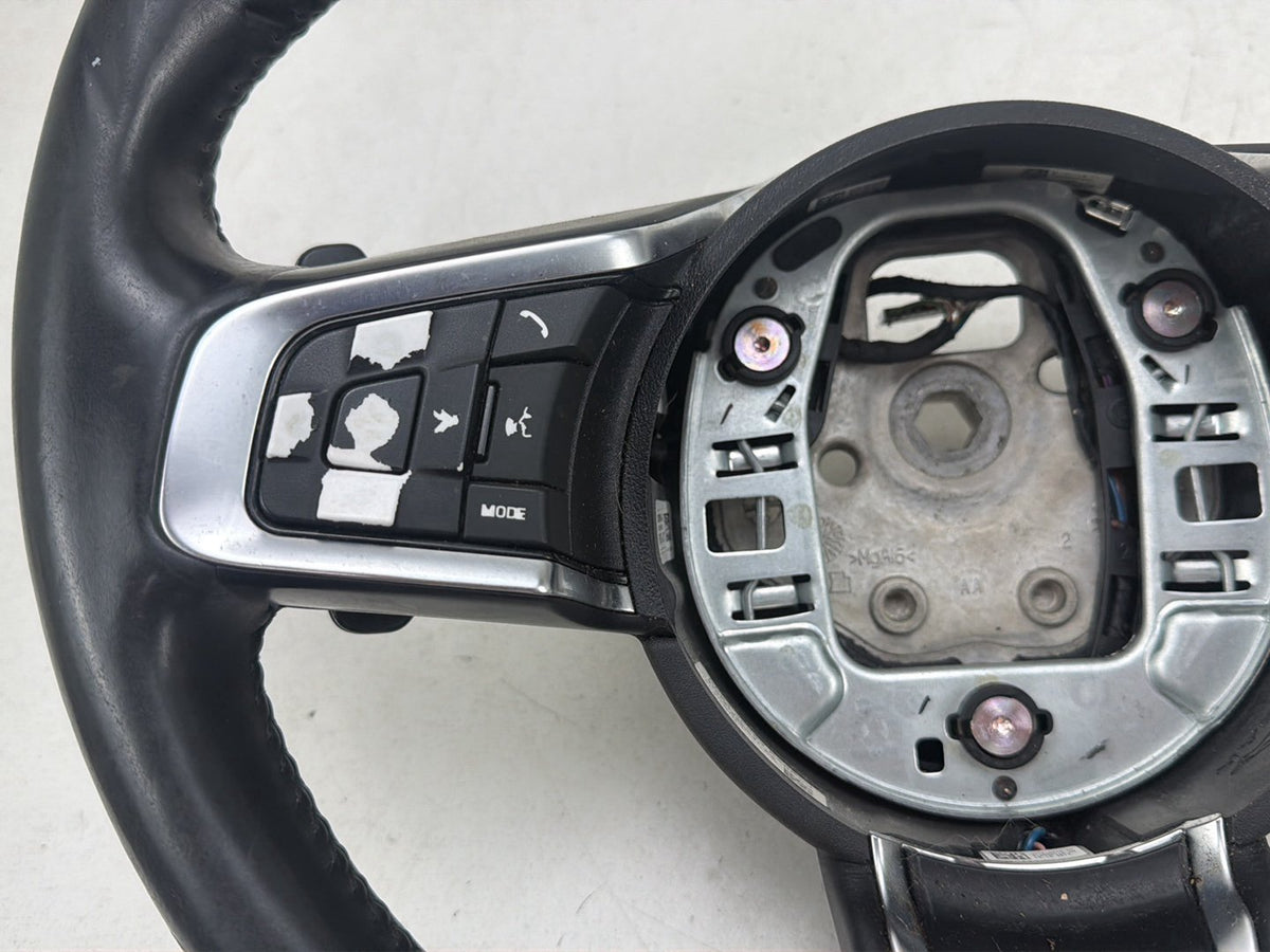 2017-2020 Jaguar F-Pace Front Left Steering Wheel w/ Paddle Shifters OEM