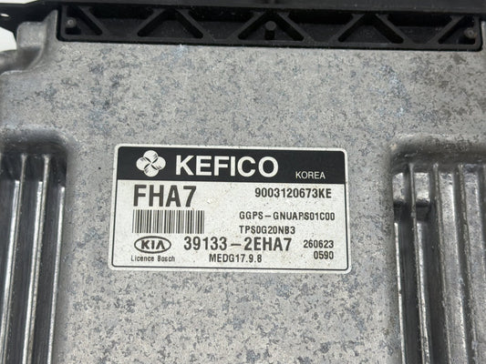 2016 Kia Soul 2.0L Engine Computer Control Module Unit ECU 39133-2EHA7 OEM