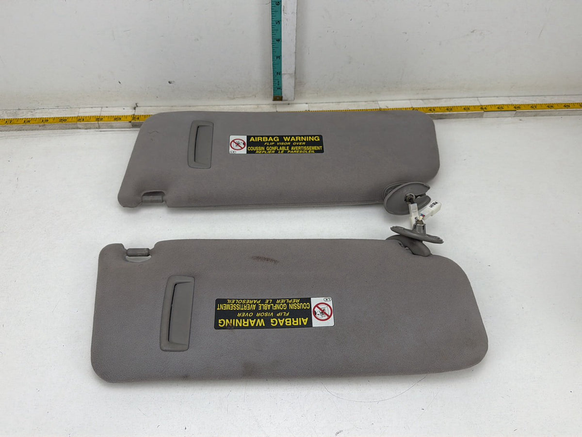 2001-2006 Lexus LS430 F30 Driver & Passenger Sun Visor Pair OEM