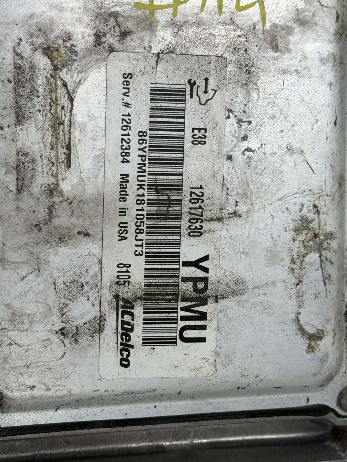2008 GMC Yukon XL 1500 Engine Computer Control Module Unit ECU 12617630 OEM