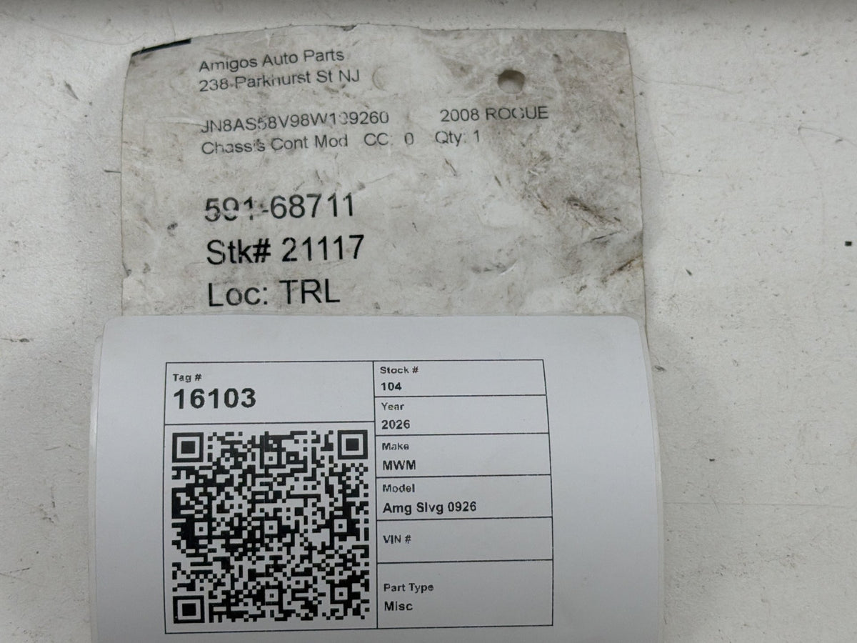 2008 Nissan Rogue Transmission Control Module TCM TCU 31036-JM30A OEM