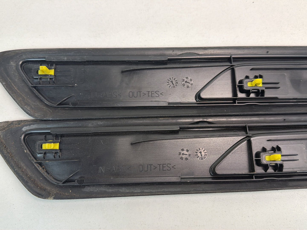2014-2016 BMW 228i Front Left/Right Door Sill Scuff Plate Trim Panel Pair OEM
