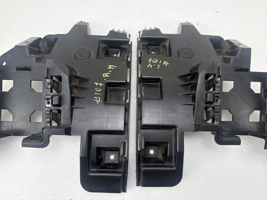 2014-2018 Volvo S60 Rear Bumper Side Mount Support Guide Bracket Pair OEM